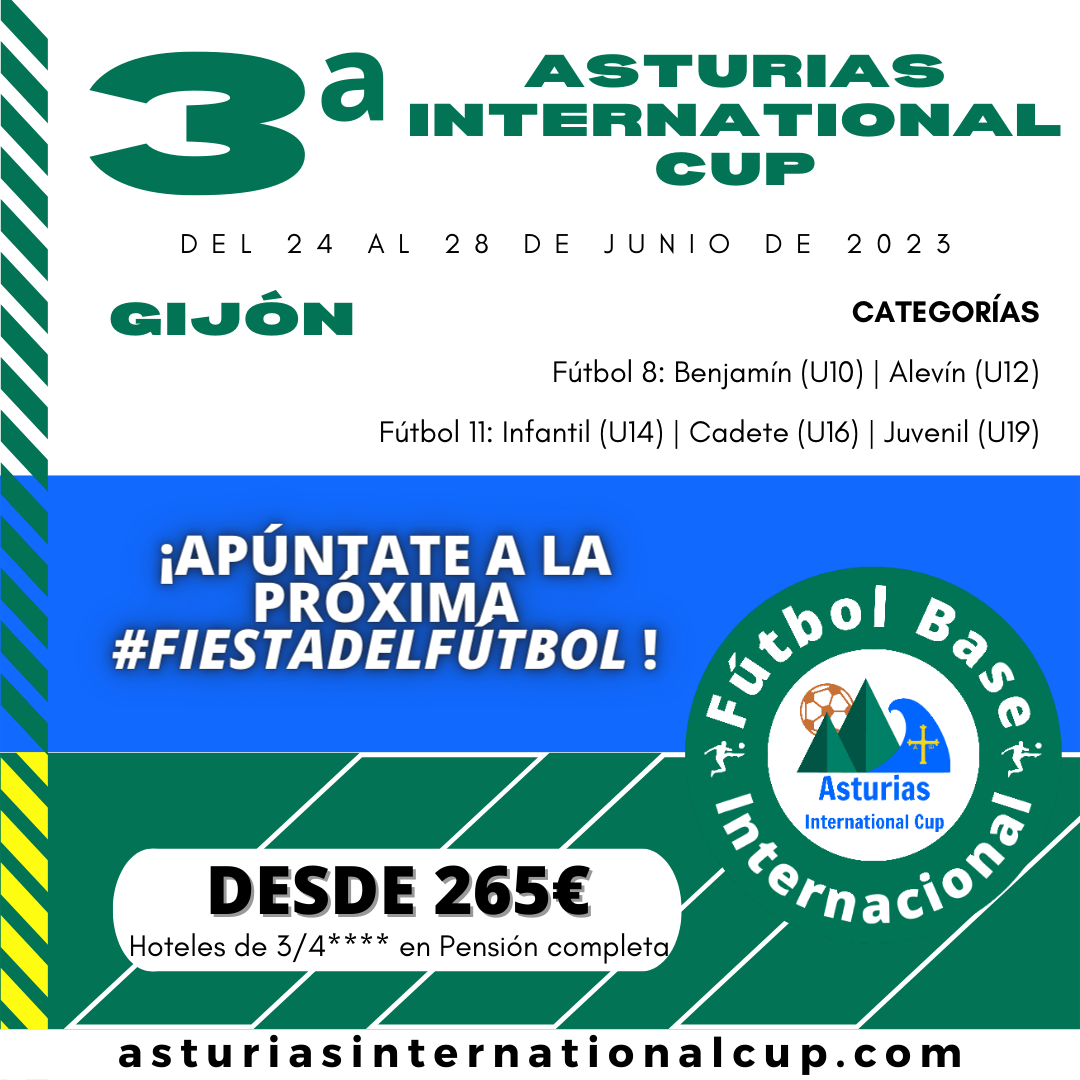 Asturias International Cup – Inscripciones abiertas