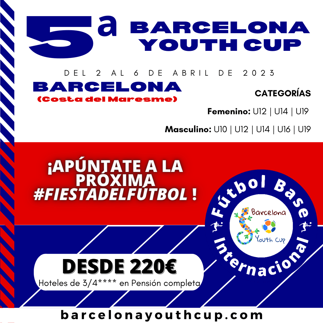 Barcelona Youth Cup – Inscripciones abiertas