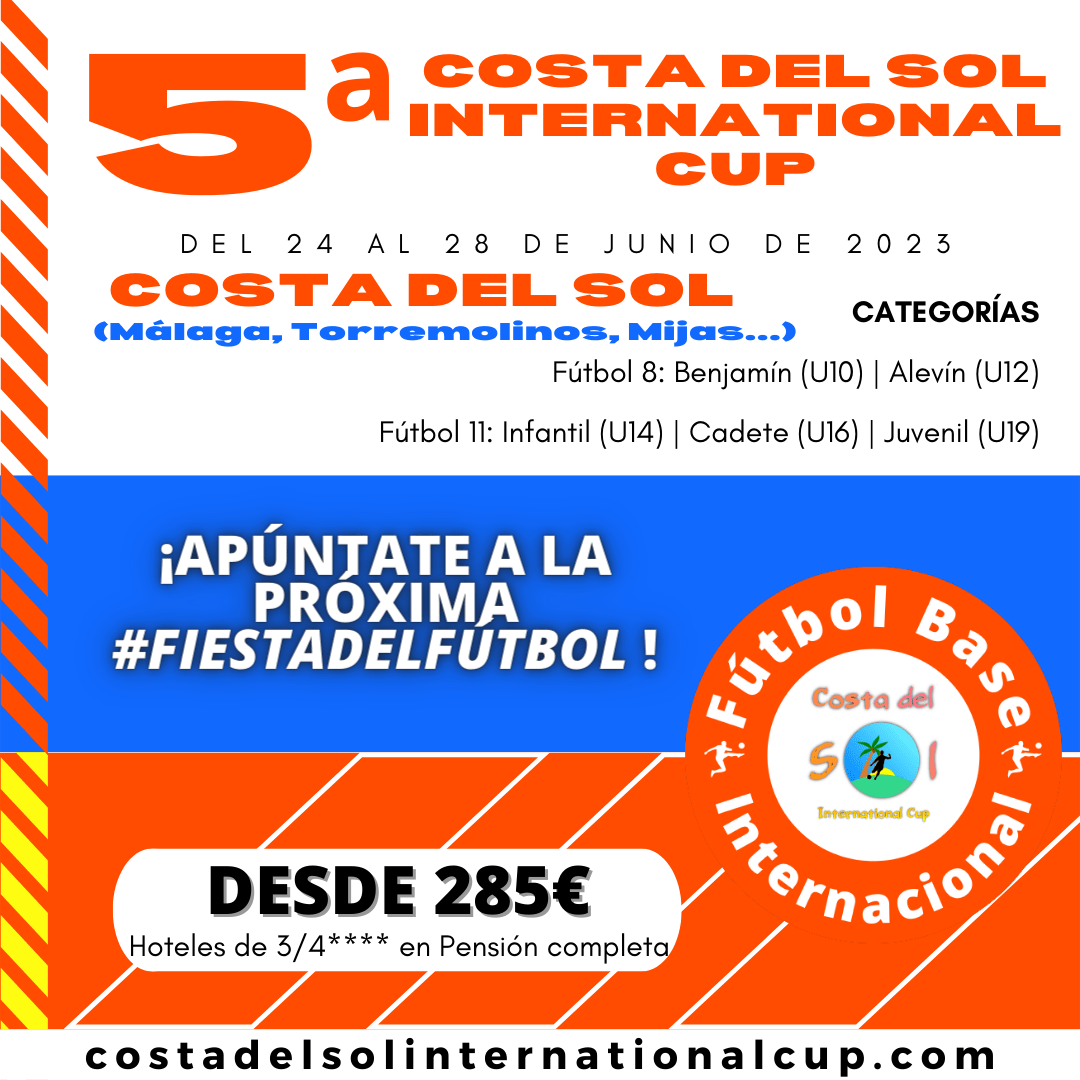 Costa del Sol International Cup – Inscripciones abiertas